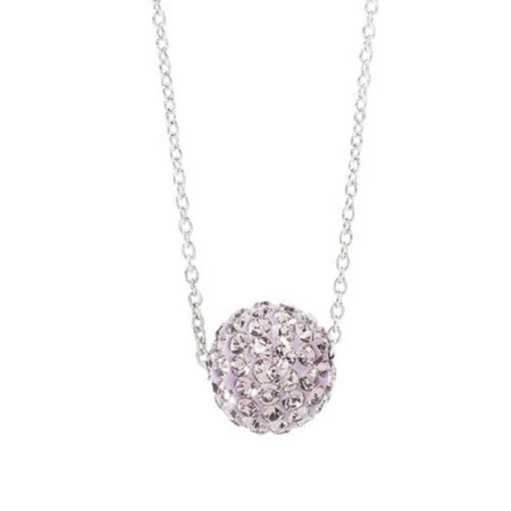 Touchstone Crystal Swarovski Topaz June Birthday Necklace